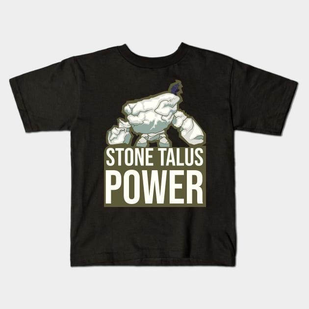 ROCK POWER!! Kids T-Shirt by ArelArts